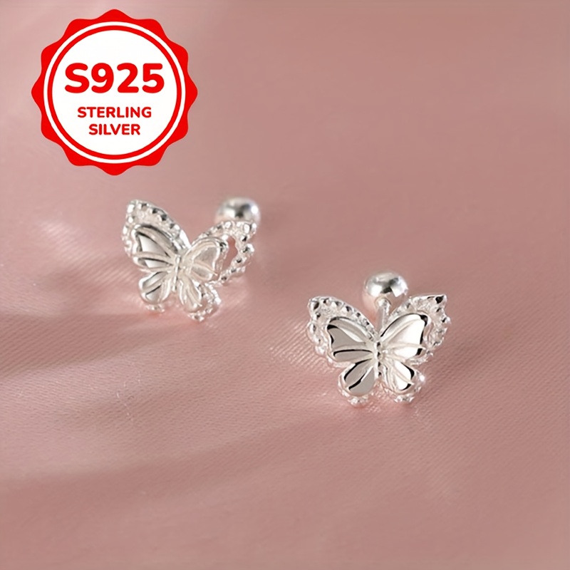 Women's Exquisite Cute Double-Layer Butterfly Earrings